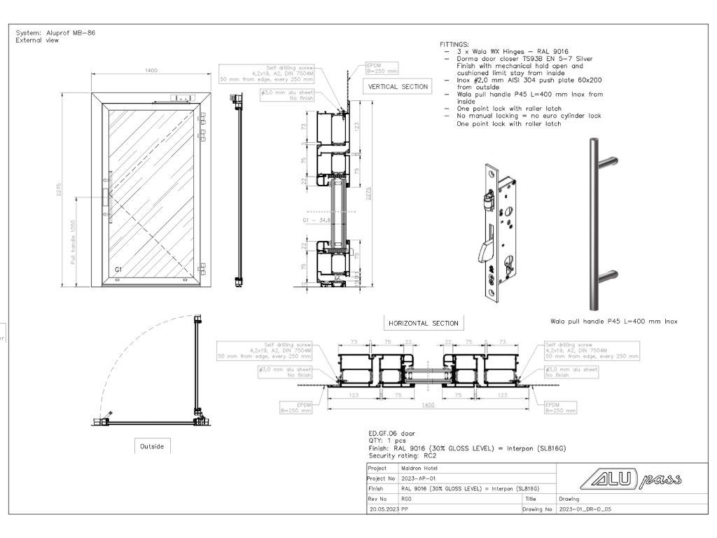 alupass doors